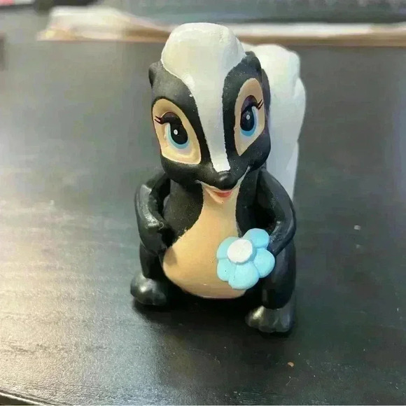 Other - Vintage 1988 3" McDonalds Happy Meal Toy Daisy the Skunk From Bambi